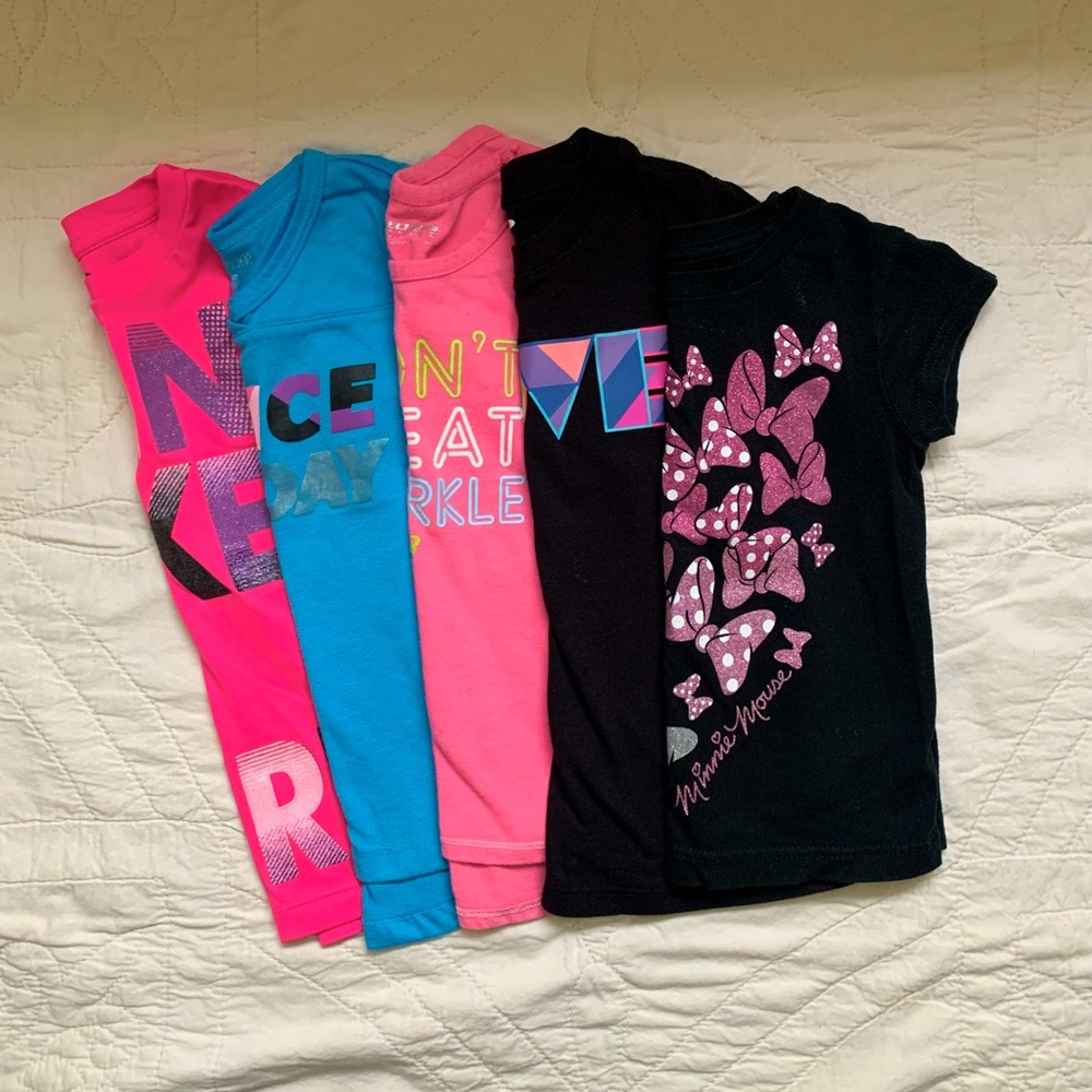 Girls size 4T t-shirt bundle